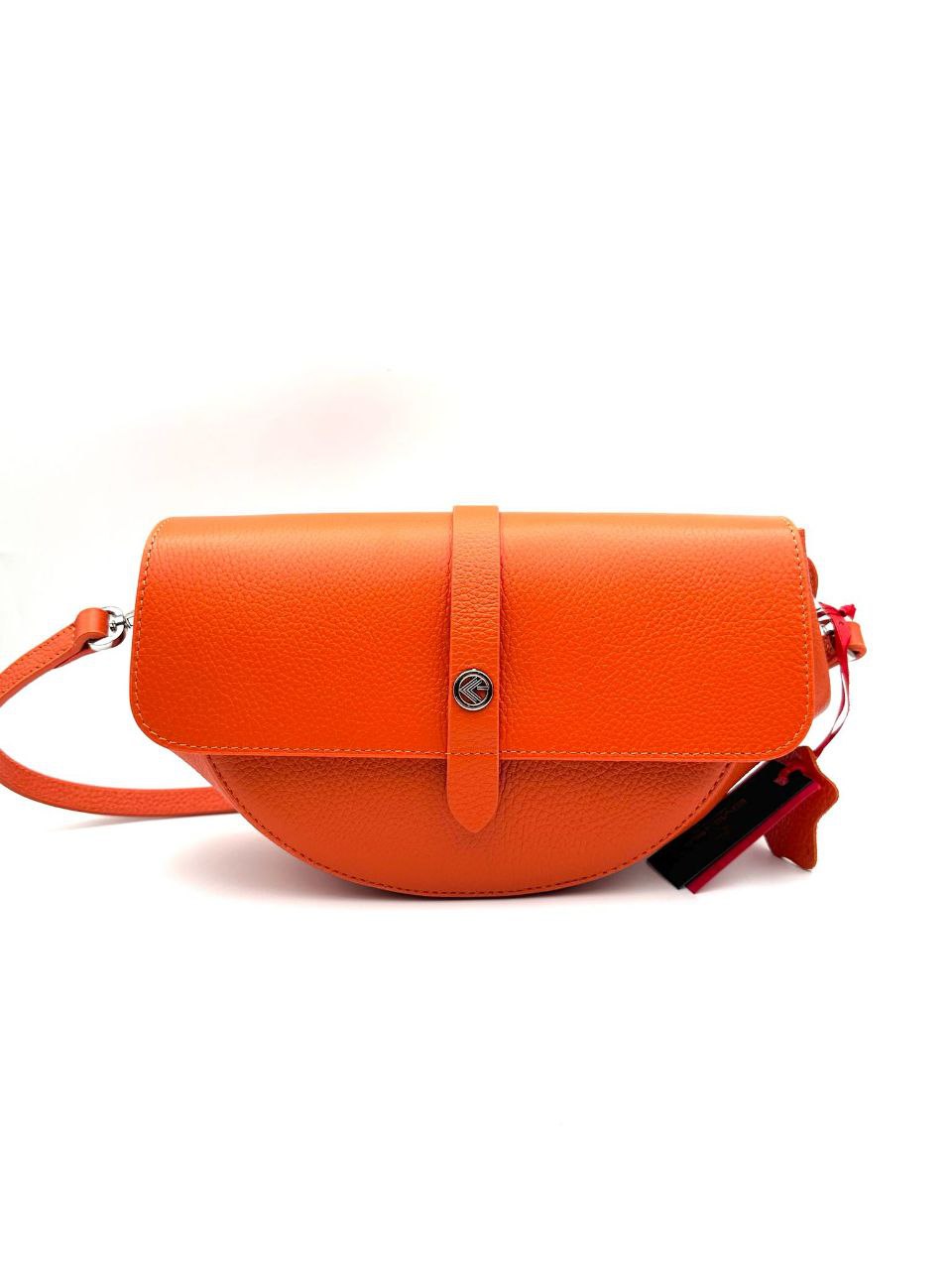 LEESK Solène Crossbody – Tangerine Orange