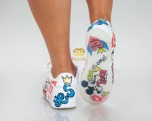 LEESK Amor Graffiti sneakers (Lekonyane)