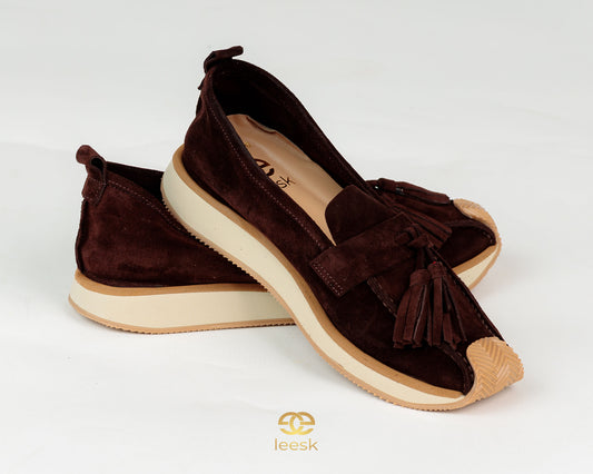 The Suede Tassel Loafer