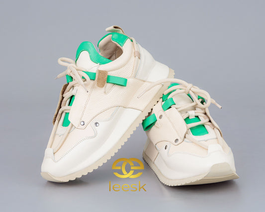 The LEESK Verde Low Sneaker (Lunathi)