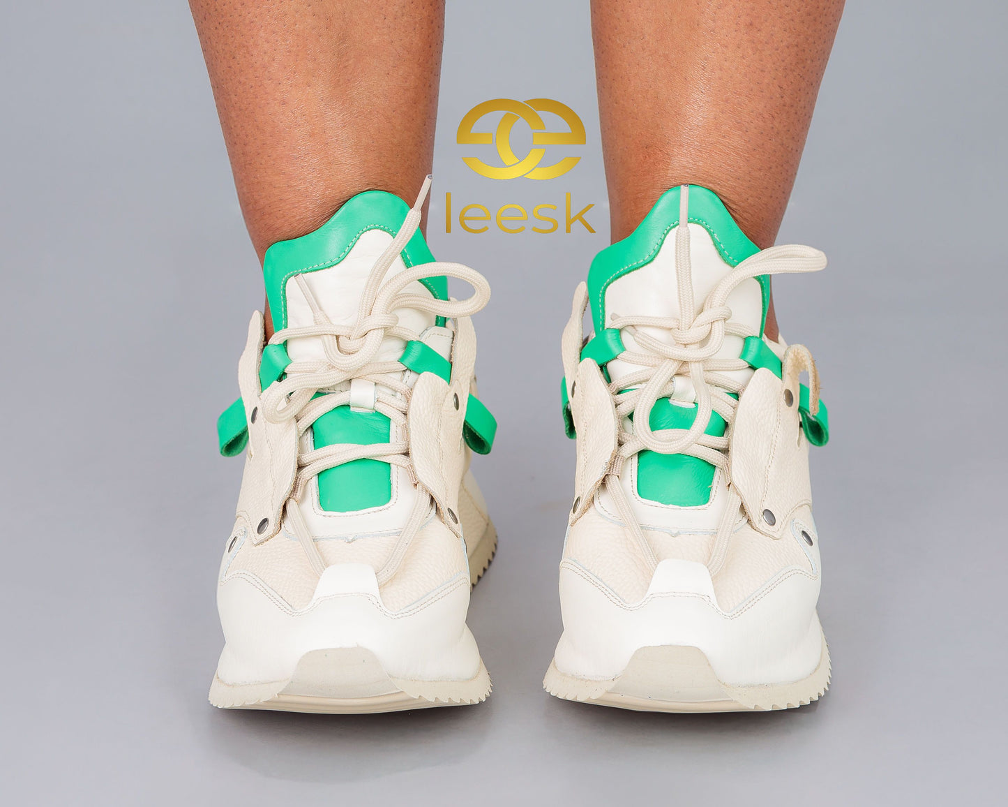 The LEESK Verde Low Sneaker (Lunathi)