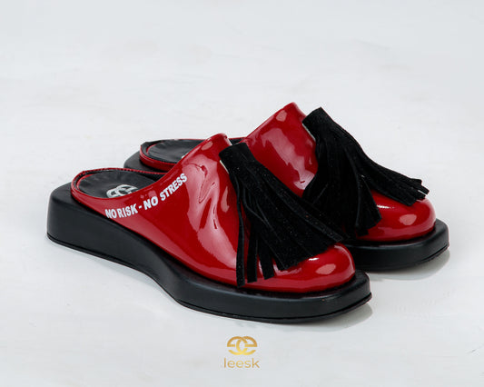LEESK Ruby Tassel Mule (Nancy)