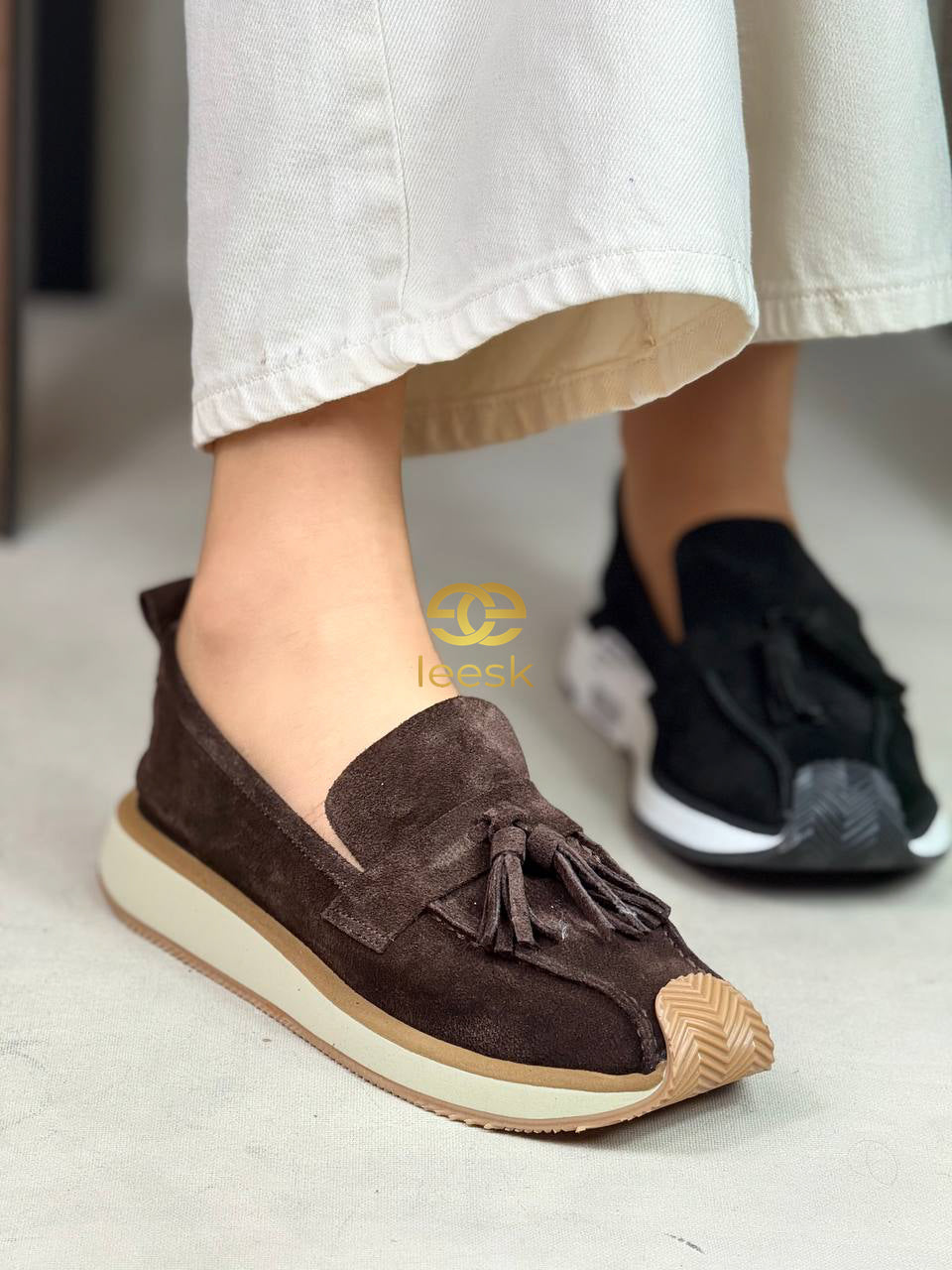The Suede Tassel Loafer