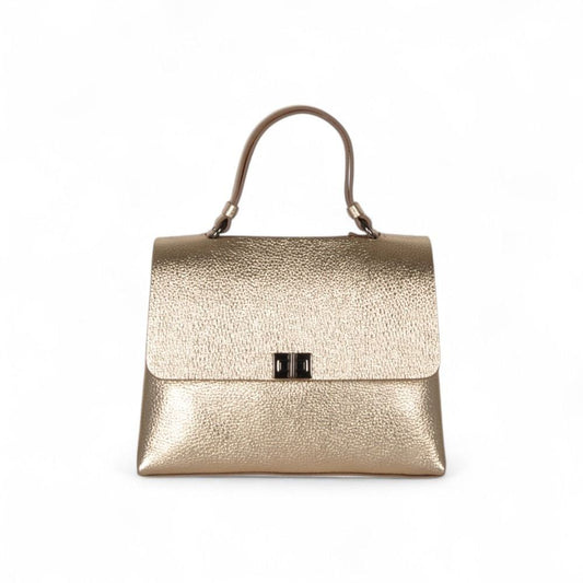 LEESK Aurélia Top-Handle – Champagne Gold
