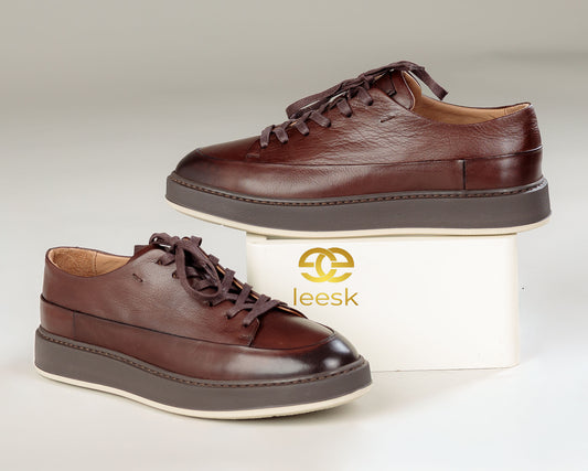 The Brunello brown sneaker (Basi)