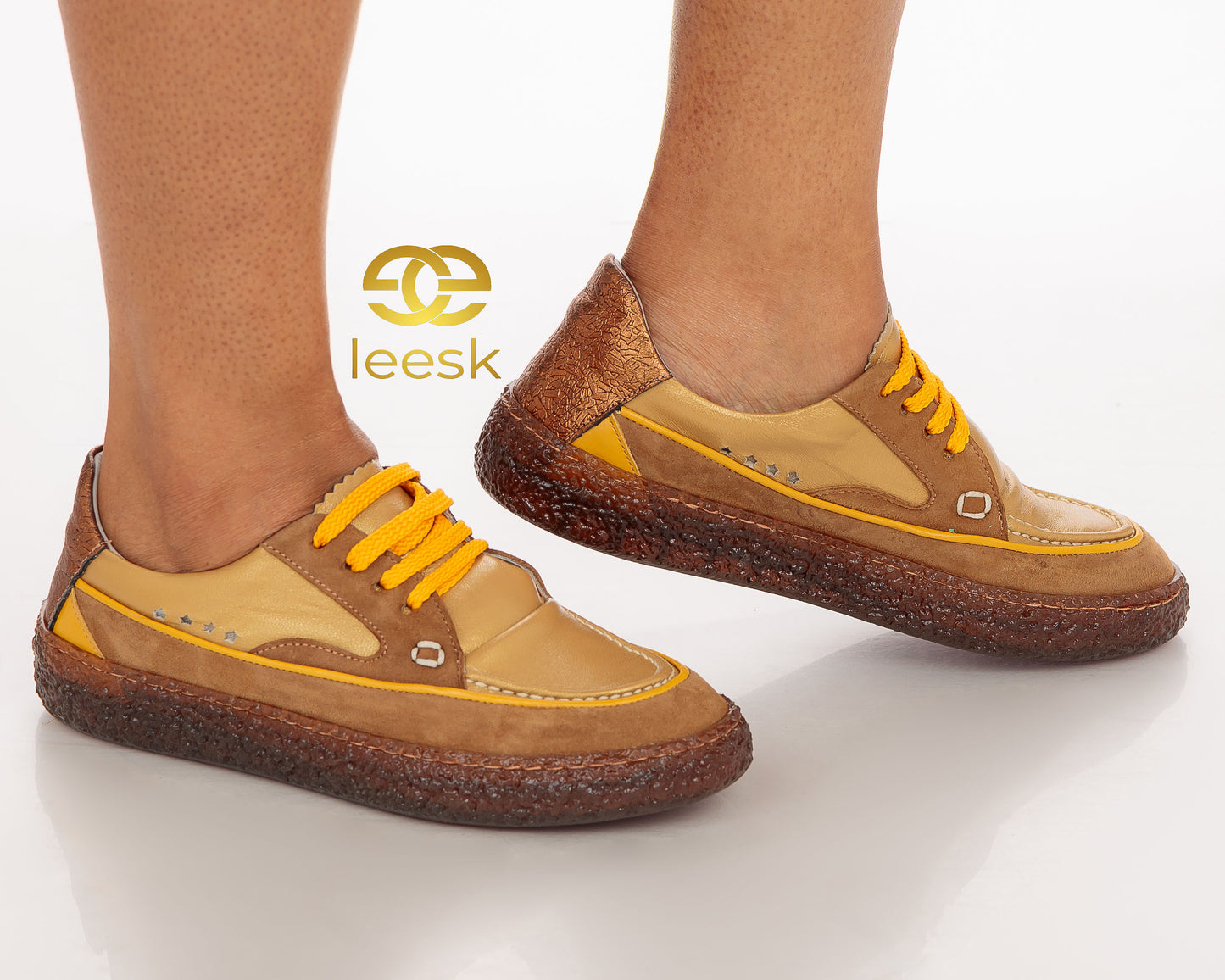 LEESK Golden Horizon Sneaker(Jane Gold)