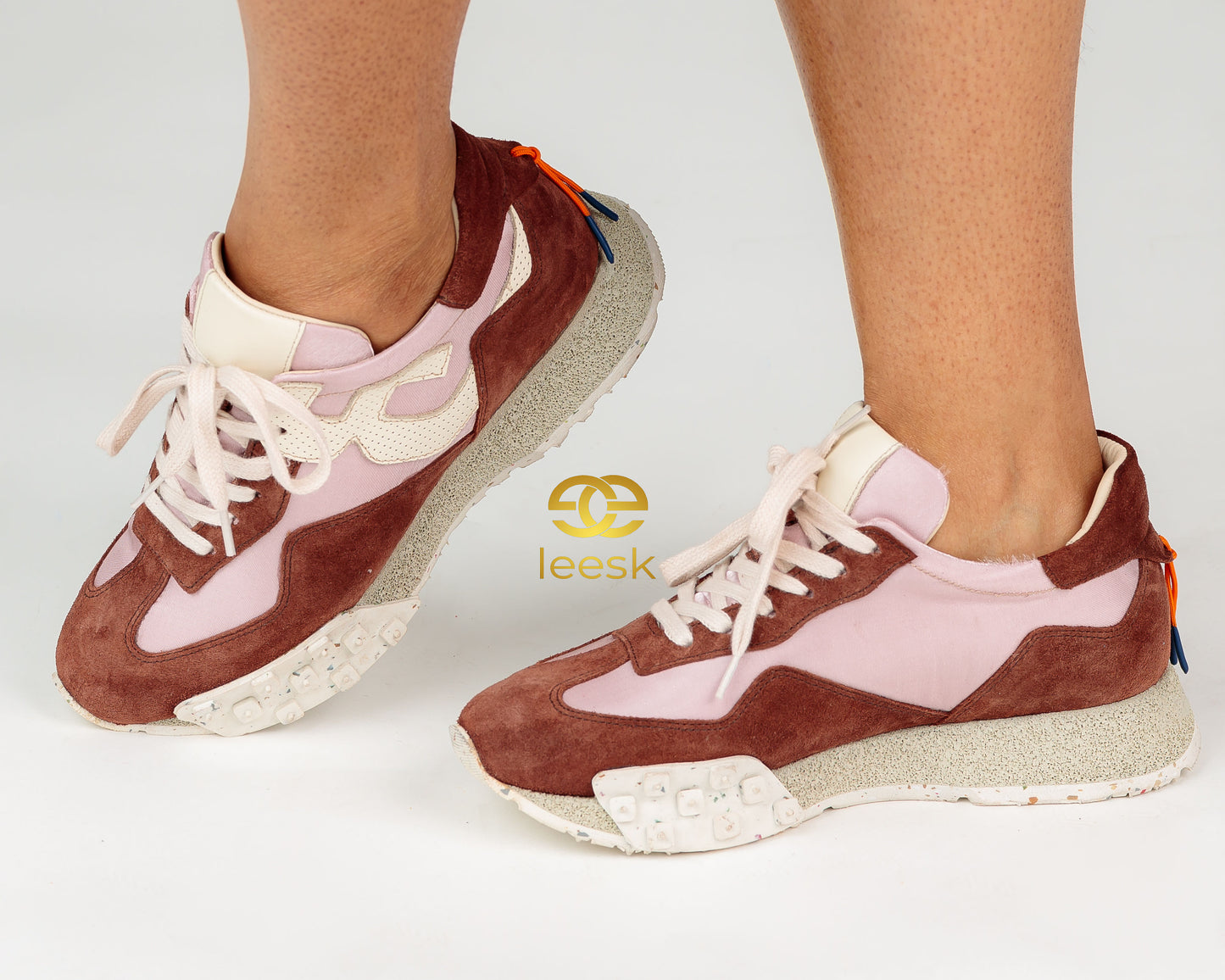 LEESK Rosé Terrain Sneaker (Bernadette)