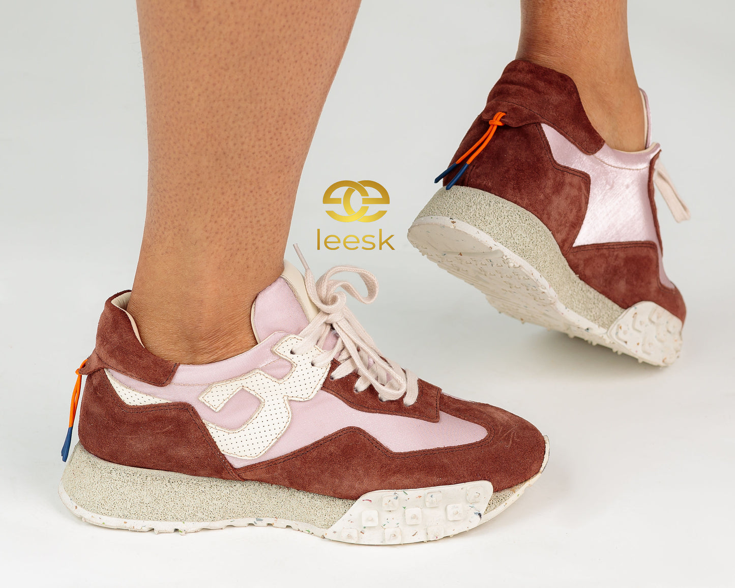 LEESK Rosé Terrain Sneaker (Bernadette)