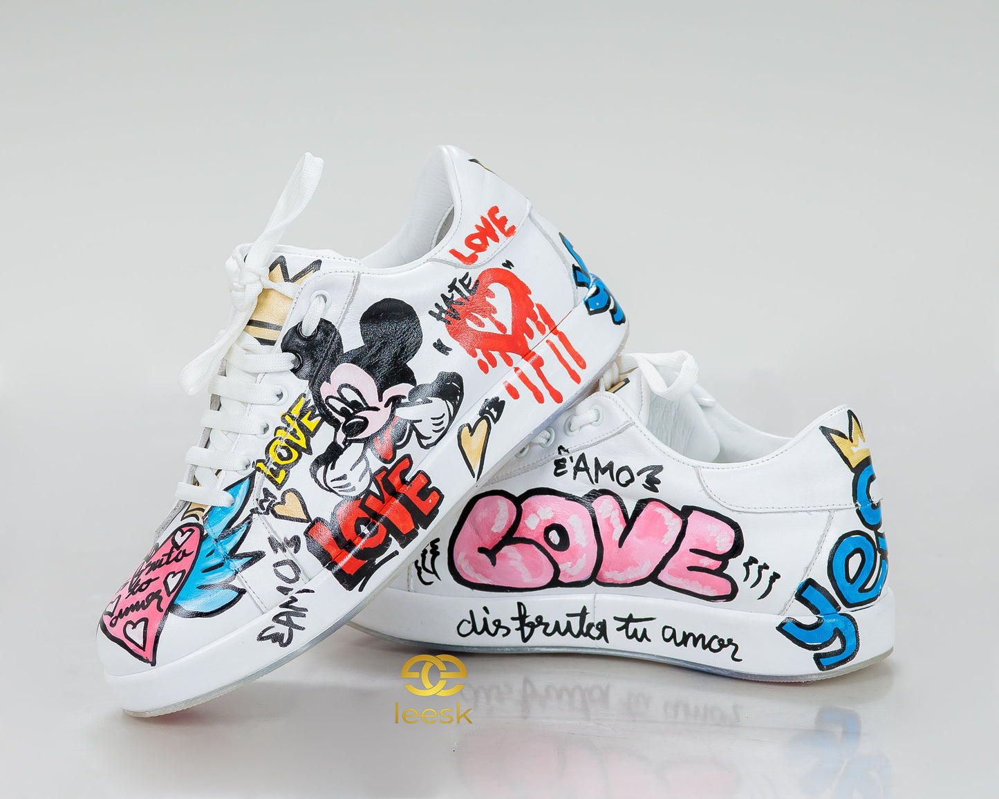 LEESK Amor Graffiti sneakers (Lekonyane)